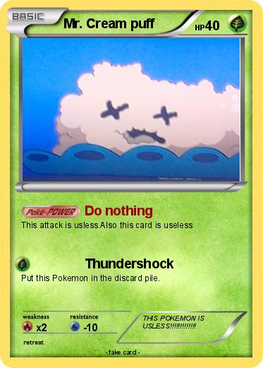 Pokemon Mr. Cream puff