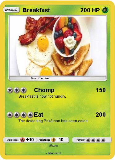 Pokemon Breakfast