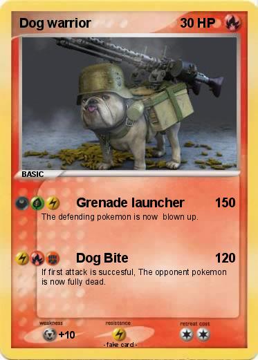 Pokemon Dog warrior