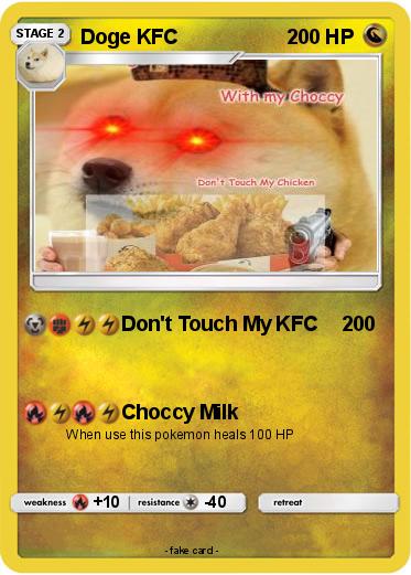 Pokemon Doge KFC