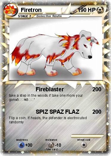 Pokemon Firetron
