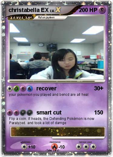 Pokemon christabella EX