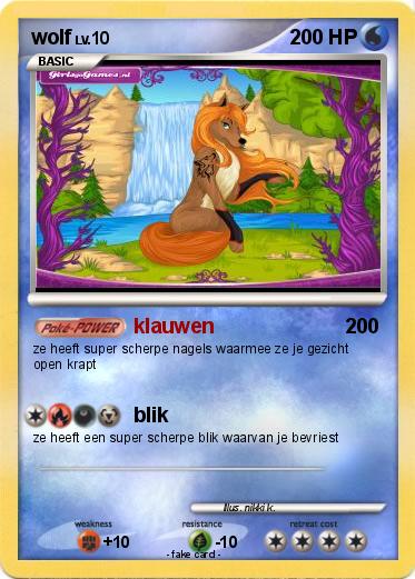 Pokemon wolf