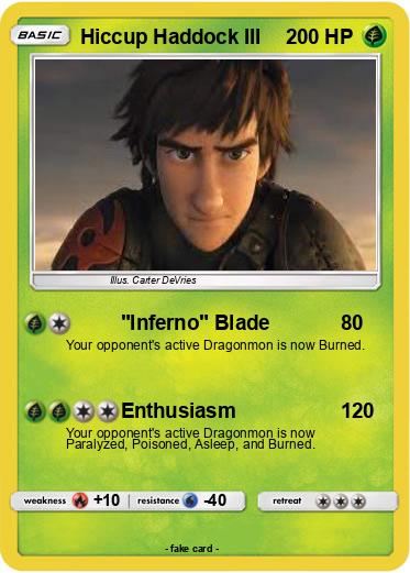 Pokemon Hiccup Haddock III