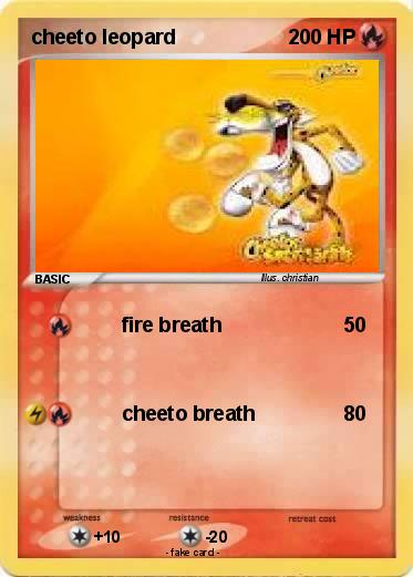 Pokemon cheeto leopard
