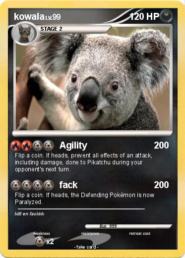 Pokemon kowala