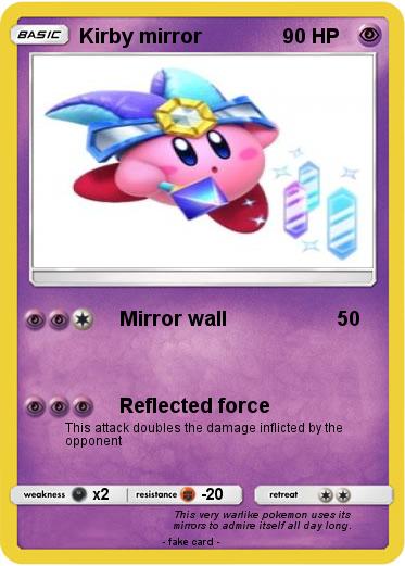 Pokemon Kirby mirror