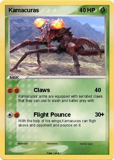 Pokemon Kamacuras