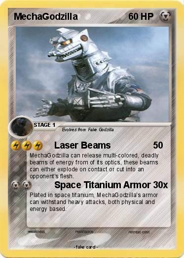 Pokemon MechaGodzilla