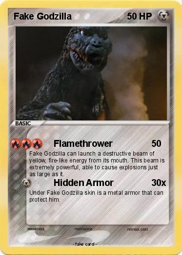 Pokemon Fake Godzilla