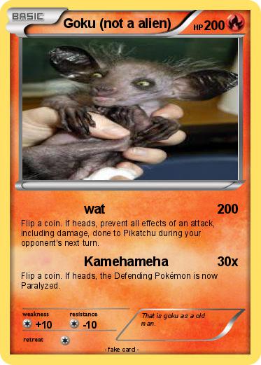 Pokemon Goku (not a alien)