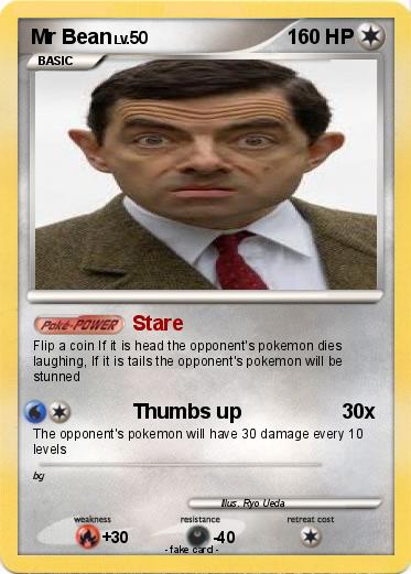 Pokemon Mr Bean