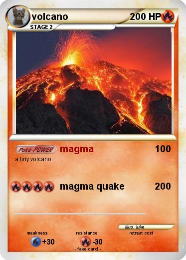 Pokemon volcano
