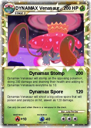 Pokemon DYNAMAX Venasaur