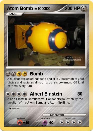 Pokemon Atom Bomb