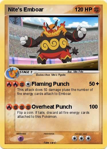 Pokemon Nite's Emboar