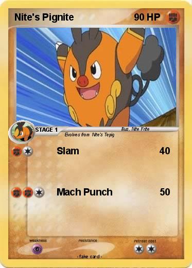 Pokemon Nite's Pignite