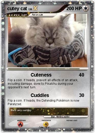 Pokemon cutey cat