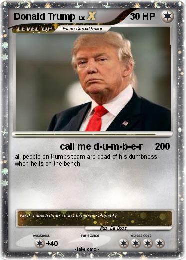 Pokemon Donald Trump