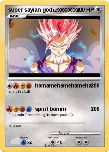 Pokemon super sayian god