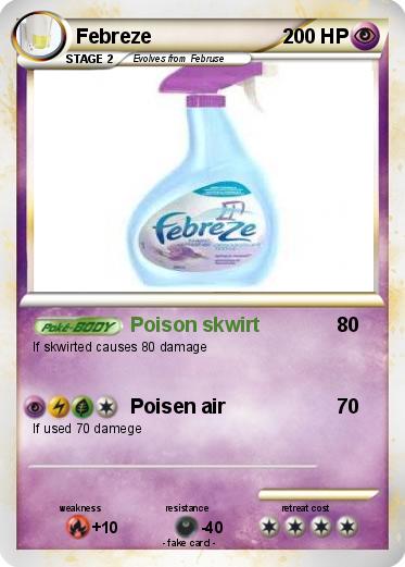 Pokemon Febreze