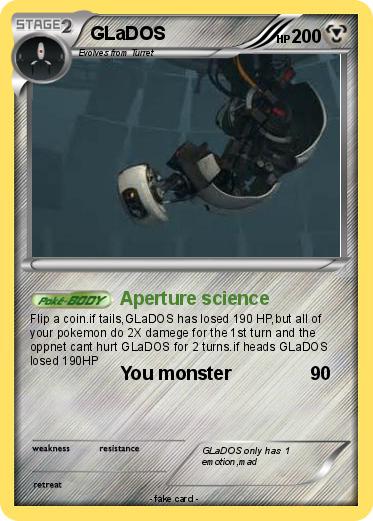 Pokemon GLaDOS