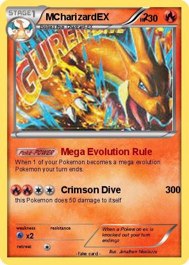Pokemon MCharizardEX             2