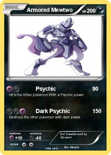 Pokemon Armored Mewtwo