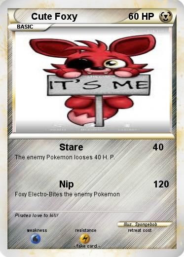 Pokemon Cute Foxy