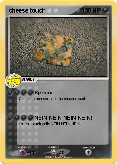 Pokemon cheese touch