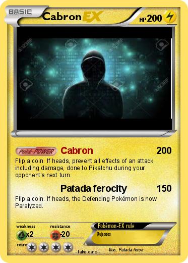 Pokemon Cabron