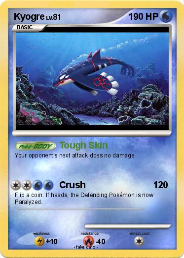 Pokemon Kyogre