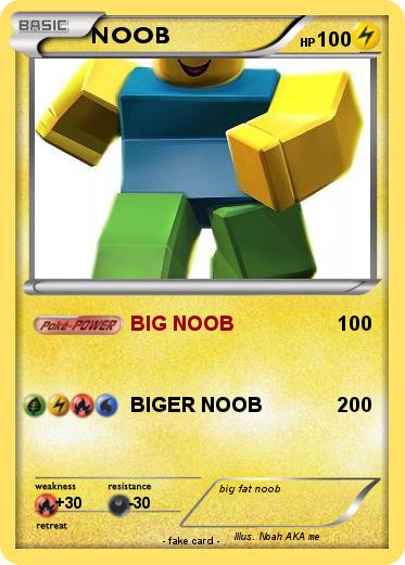 Pokemon Noob 1213 - noob fat roblox