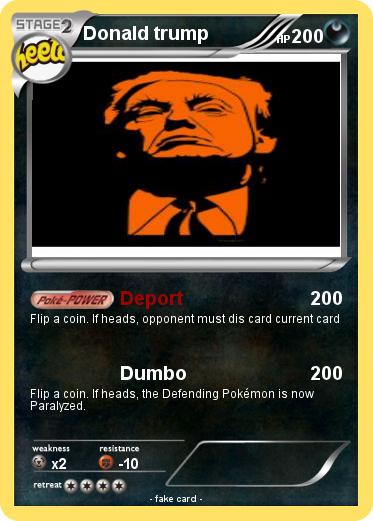 Pokemon Donald trump