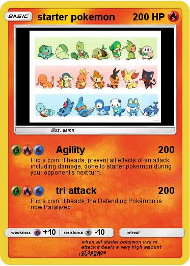 Pokemon starter pokemon