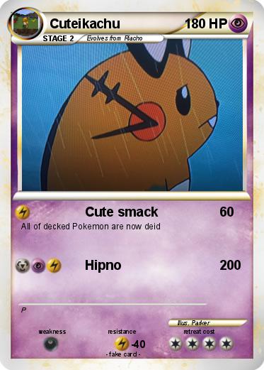 Pokemon Cuteikachu