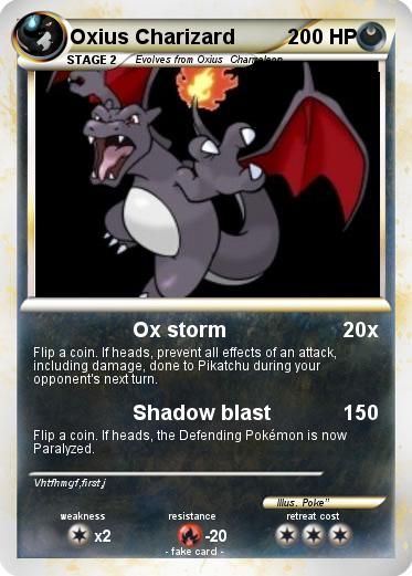 Pokemon Oxius Charizard