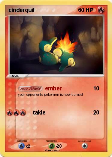 Pokemon cinderquil