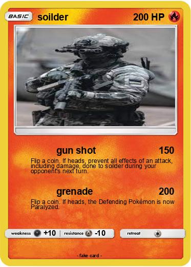 Pokemon soilder