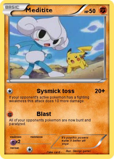 Pokemon Meditite
