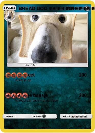 Pokemon BREAD DOG 999999999999999999999999999999999999999999999999999999