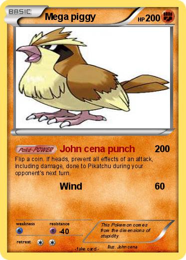 Pokemon Mega piggy