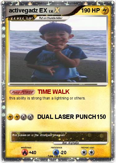 Pokemon activegadz EX