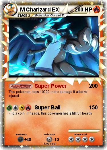 Pokemon M Charizard EX
