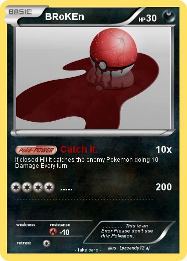 Pokemon BRoKEn