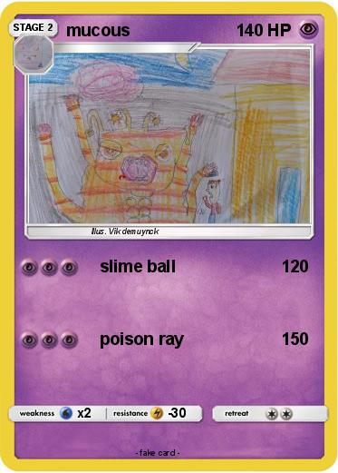 Pokemon mucous