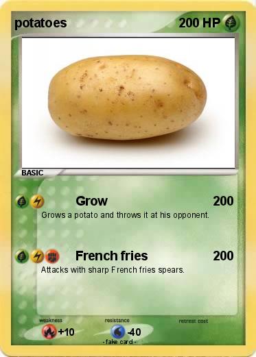 Pokemon potatoes