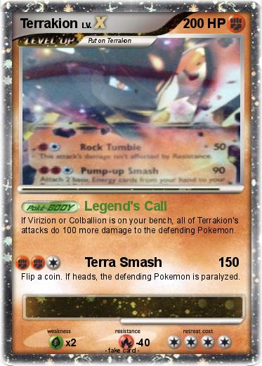 Pokemon Terrakion