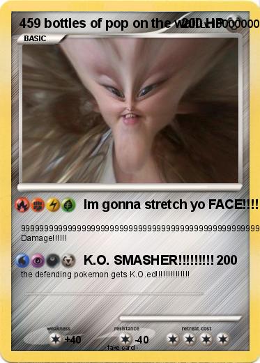 Pokemon 459 bottles of pop on the wall