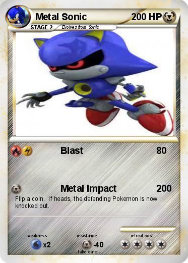 Pokemon Metal Sonic